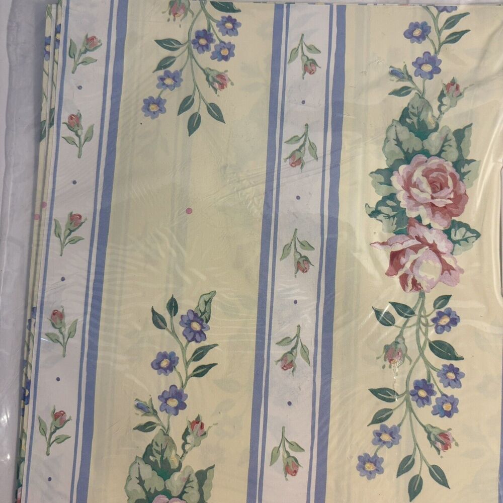 Vintage Gift Wrap With Matching Gift Card by Current “Spring Rose” Sealed New - Picture 6 of 6